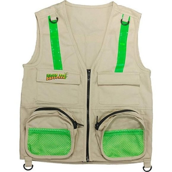 Tan Eagle Eye Explorer Cargo Vest for kids with Re - Picture 1 of 10